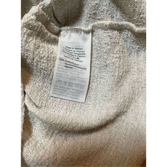 Madewell Wrap front tie Shirt Womens Small S Short Sleeve V Neck Pullove… - Picture 7 of 9